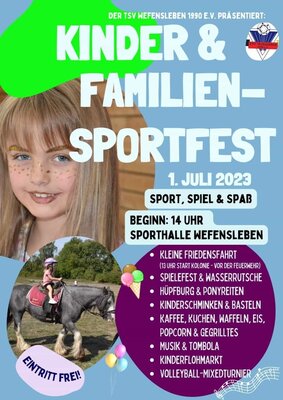 Foto zur Meldung: Kinder & Familien Sportfest