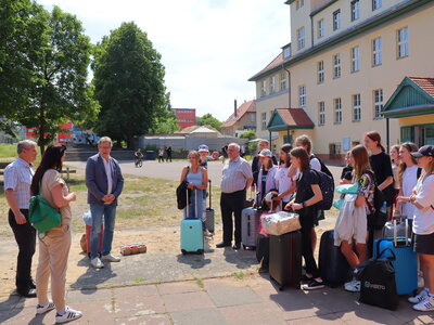 Polnische Schüler*innen besuchen 5 Tage die Gemeinde (Bild vergrößern)