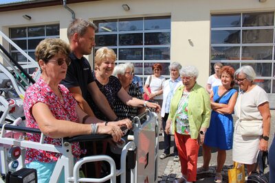 Seniorenwoche startete mit Rundgang