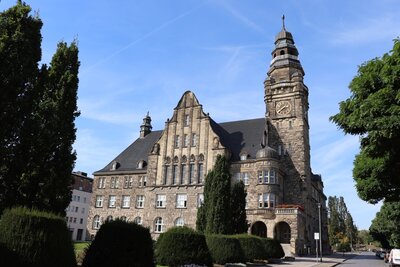 Das Rathaus in Wittenberge I Foto: Martin Ferch (Bild vergrößern)