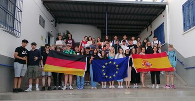 Meldung: Zum ökologischen Denken und Bewusstsein auf europäischer Ebene beitragen - Die 10. Klasse der Puricelli Realschule plus innerhalb EU-Projektes Erasmus plus in Spanien unterwegs