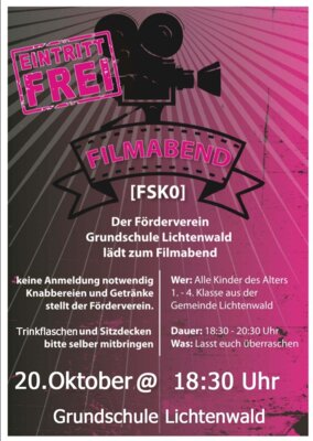 Filmabend (April 2023) (Bild vergrößern)