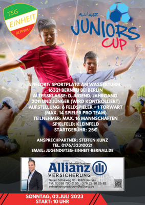 Allianz Juniors Cup in Bernau (Bild vergrößern)