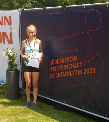 Sara Baunach gewinnt Bronze bei Süddeutschen Meisterschaften