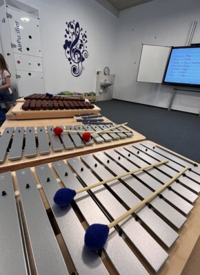 Neue Musikinstrumente für die Eibenwaldschule