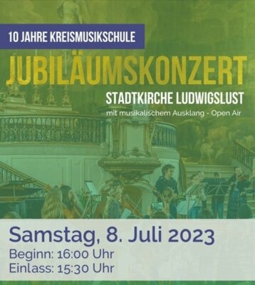 8. Juli - Festkonzert zum 10-jährigen Jubiläum