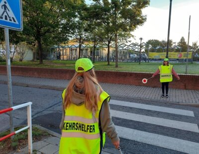 Neue Schülerlotsen wurden ausgebildet (Bild vergr&ouml;&szlig;ern)