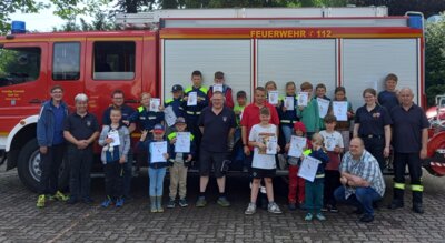 Meldung: Kinderfeuerwehrabzeichen „Brandfloh“ erstmals in Elze verliehen