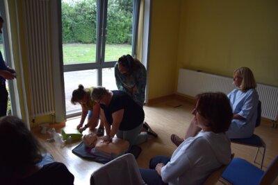 Foto zur Meldung: Erste-Hilfe-Workshop in Borgwedel