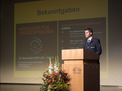 Meldung: Workshop für Pressebeauftragte