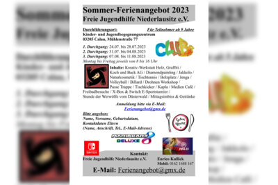 Ferienprogramm im Jugendclub (Bild vergrößern)