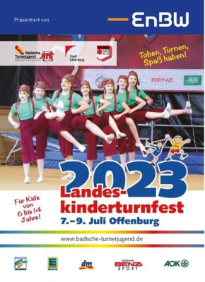 Logo Landeskinderturnfest 2023 in Offenburg