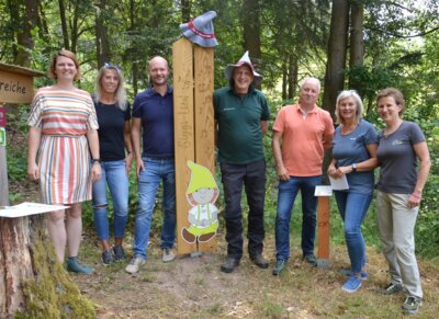Meldung: Ein Lied für den Siggi-Weg - neues Highlight im Kooperationsprojekt von Naturpark, Kita und Forst