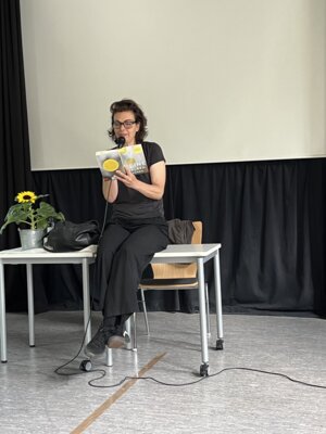 Autorin Antje Herden zu Gast in der KKS (Bild vergrößern)