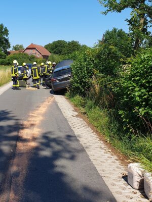 Meldung: Einsatz # 14/2023 - THAUST K - Auslaufende Betriebsstoffe nach Verkehrsunfall - Seth, Eckholm