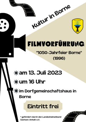 Kultur in Borne - Filmnachmittag 