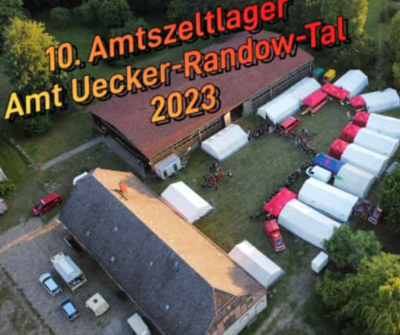 Meldung: 10. Amtszeltlager der Jugendfeuerwehren des Amtes Uecker-Randow