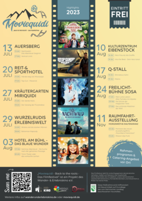 Moviequidi - Back to the roots - das Filmfestival (Bild vergrößern)