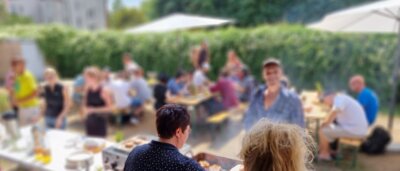 Tolles Sommer-Grillfest zum 25jährigen Kontaktladenjubiläum! (Bild vergrößern)