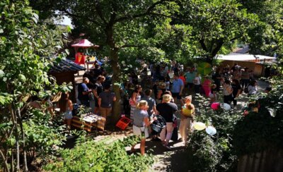 Foto zu Meldung: Kita Pusteblume feierte ein märchenhaftes Sommerfest!