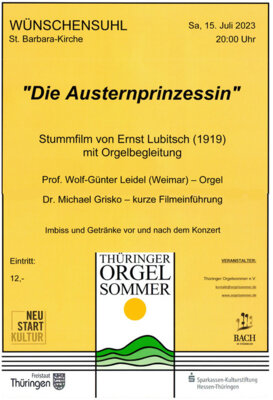 Orgelsommer in Wünschensuhl (Bild vergrößern)
