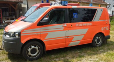 Meldung: Herrichtung ELW1 - Schritt 1: Entfernung der alten Behördenkennung