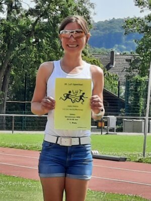 Julia Heinz, Kreis-Meisterin über 5.000m