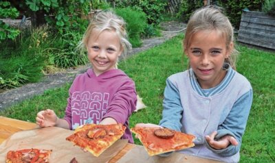 Foto zur Meldung: Groß Laasch - In Groß Laasch gab’s selbstgebackene Pizzen