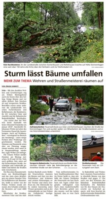 Bericht HNA vom 26.07. (Bild vergrößern)
