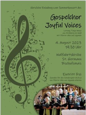 Sommerkonzert des Gospelchor Joyful Voices