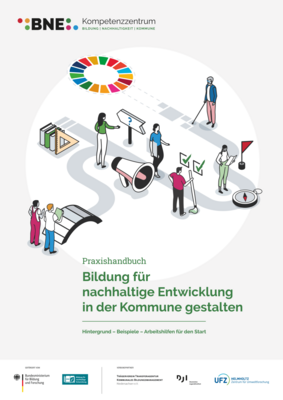 Praxishandbuch - Bildung für nachhaltige Entwicklung in der Kommune gestalten (Bild vergrößern)