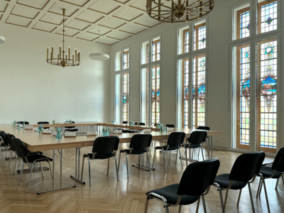 Der Ratssaal der Stadt Wilkau-Haßlau, in dem die Sitzungen des Stadtrates stattfinden. (c) Stadtverwaltung (Bild vergrößern)