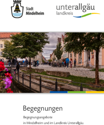 Begegnungsangebote in Mindelheim und dem Unterallgäu - Landratsamt und Stadt geben neue Broschüre heraus