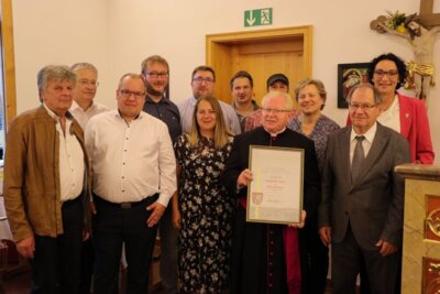 Ernennung zum Ehrenbürger Pfarrer Sperl