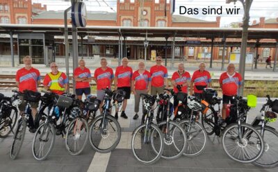 Meldung: Radfahrgruppe des SV Anker Gadenstedt unterwegs in der Altmark