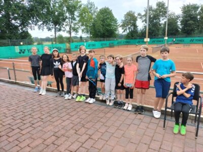 Teilnehmer des Tenniscamp 2023
