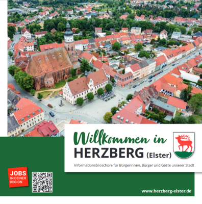 Neue Informationsbroschüre der Stadt Herzberg (Elster) ist erschienen