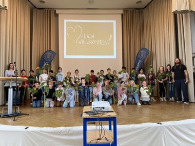 Feierliche Einschulung unserer fünften Klassen (Bild vergrößern)