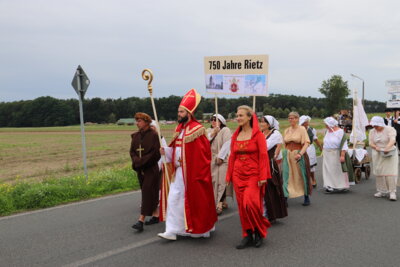Rietz feierte sein 750-jähriges Bestehen (Bild vergrößern)