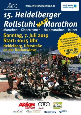 Foto zur Meldung: „Dabei sein“ beim 15. Internationalen Rollstuhl-Marathon in Heidelberg