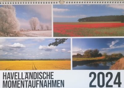 Foto zur Meldung: Kalender Havelländische Momentaufnahmen ab jetzt erhältlich