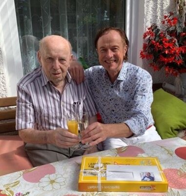 ﻿Karl Frank aus Wörleschwang feiert seinen 90. Geburtstag