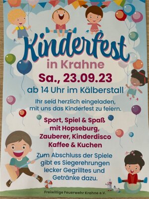 Kinderfest im Krahner Kälberstall (Bild vergrößern)