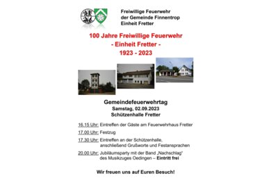 Gemeindefeuerwehrtag in Fretter (Bild vergrößern)