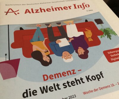 Foto zur Meldung: Alzheimer Info 3/2023