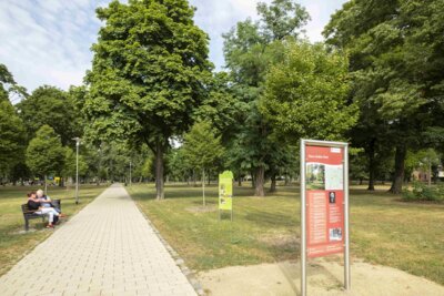 Clara-Zetkin-Park I Foto: Jens Wegner (Bild vergrößern)