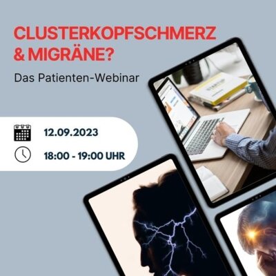 Nicht verpassen: Patienten Webinar am 12.09.2023