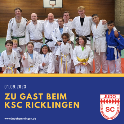 Foto zur Meldung: Zu Gast beim KSC Ricklingen