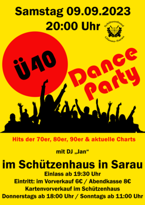 Ü40 Dance Party (Bild vergrößern)
