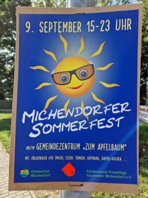 Michendorfer Sommerfest am 09.09. (Bild vergrößern)